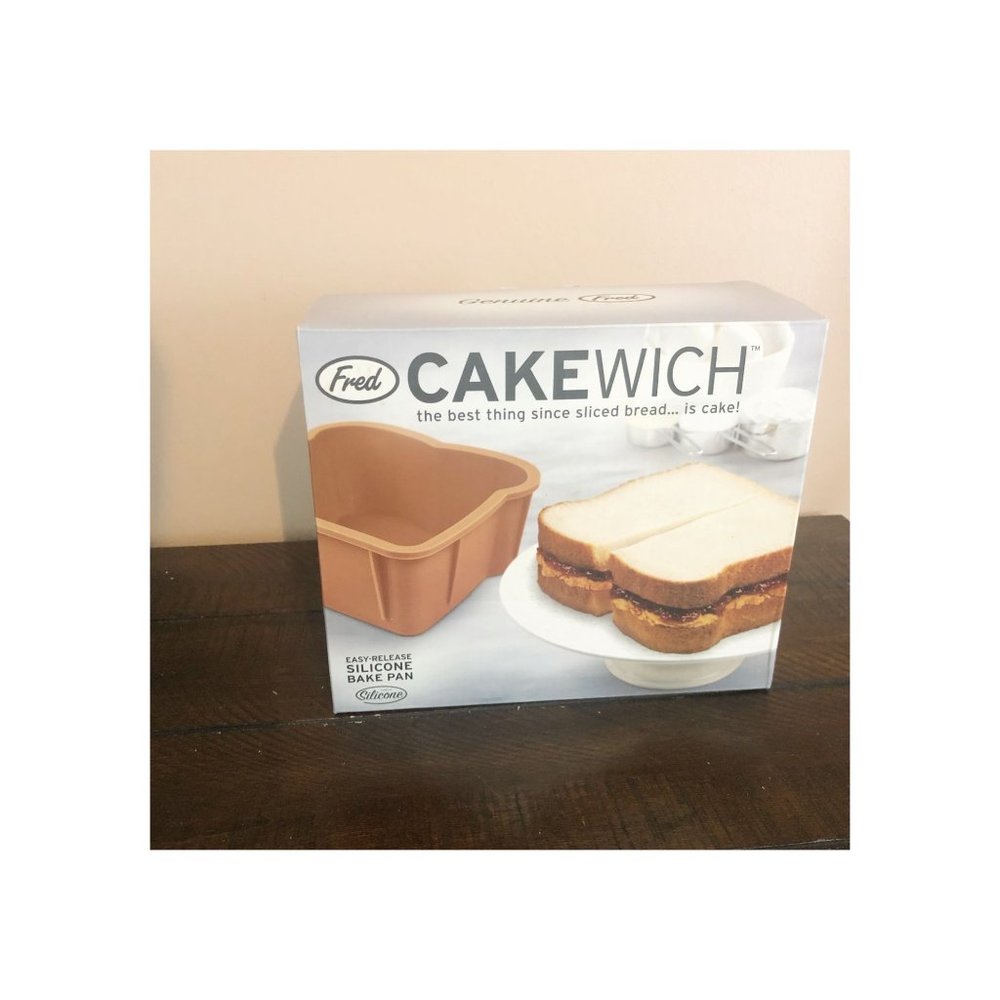 Sandwich Shaped Silicone Baking Pan